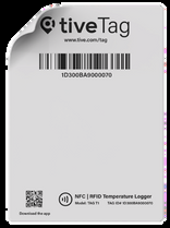 Registrador de temperatura Tive Tag